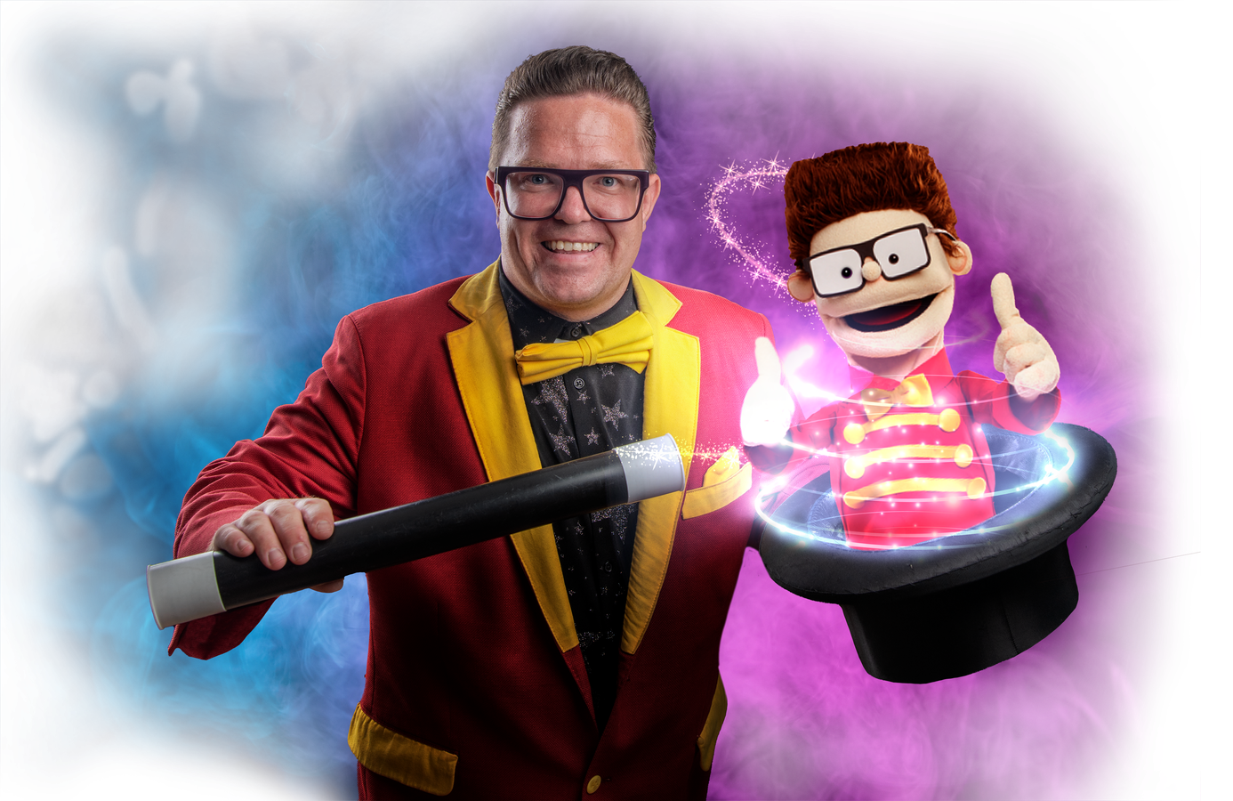 Zauberer Salasa – Sascha Lange bei einer interaktiven Zaubershow